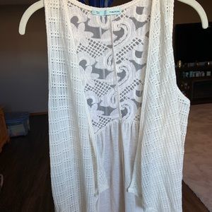 Maurices knit/lace vest